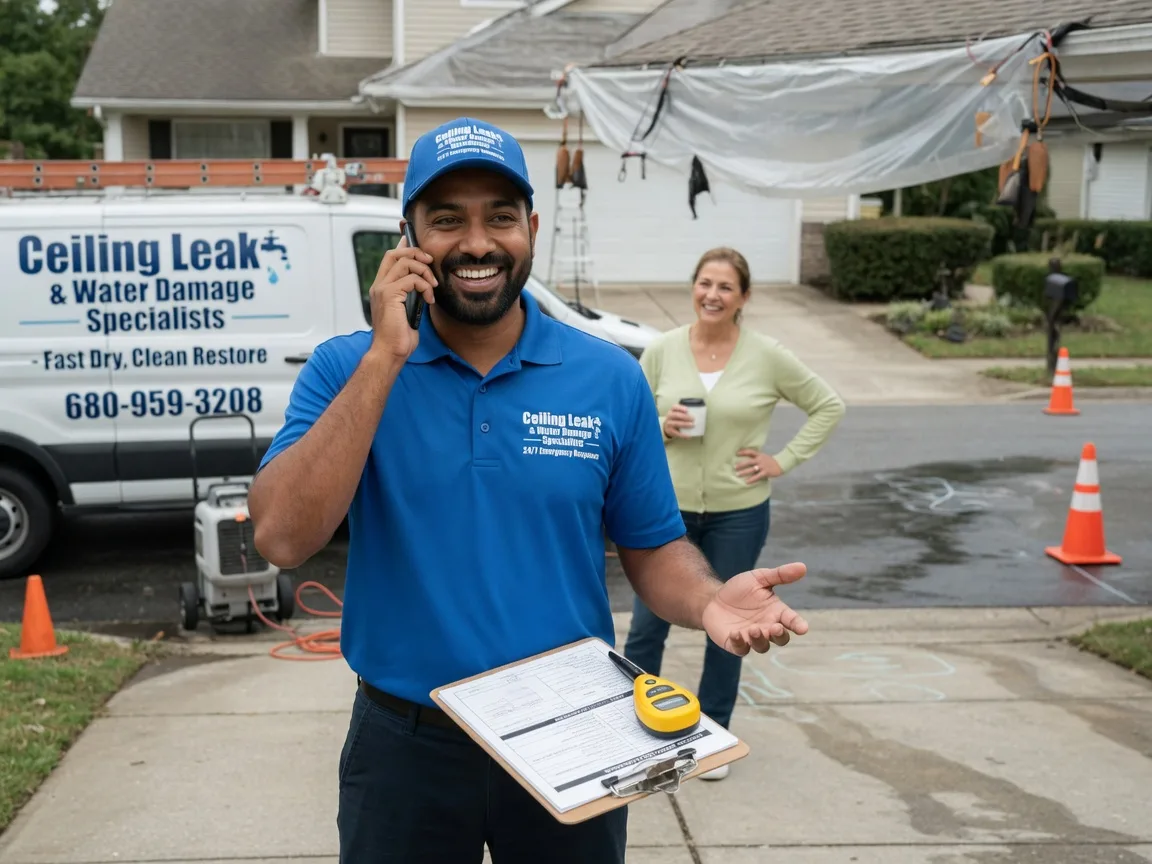 Ceiling Leak Cleanup West Lebanon, NY FAQs